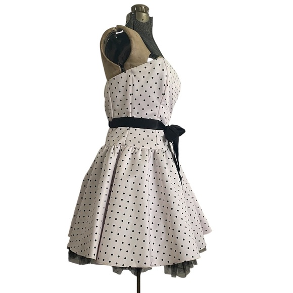 Jessica McClintock Vintage Strapless Party Cocktail Dress - Picture 4 of 14